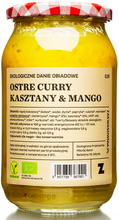 Curry Ostre Z Kasztanami I Mango Bio 900 Ml - Delikatna (Zakwasownia)