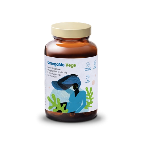 Kwasy Tłuszczowe Omega 3 Z Alg Morskich (Omega Me Vege) 60 Kapsułek  -  HEALTH LABS CARE
