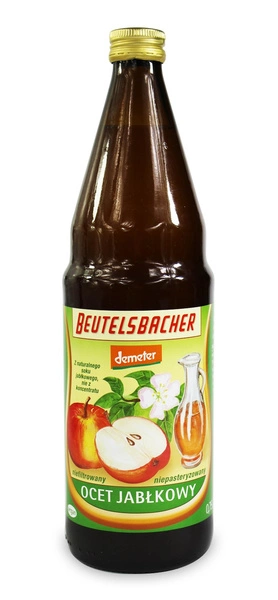 Ocet Jabłkowy Niefiltrowany Demeter 750ml - Beutelsbacher