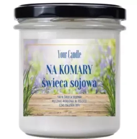 ŚWIECA SOJOWA NA KOMARY 300 ml - YOUR CANDLE