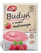 Budyń o smaku malinowym bezglutenowy 40 g - Celiko