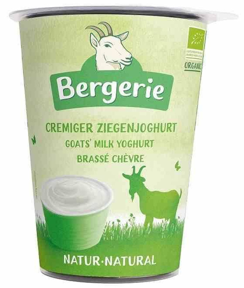 Kozi jogurt naturalny kremowy 400 g - Bergerie (EKO)