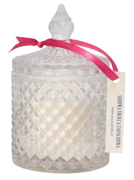 Świeca sojowa zapachowa w krysztale świąteczny czas 250 ml - Your Candle