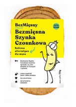 Szynka czosnkowa roślinna plastry 120 g - Bezmięsny