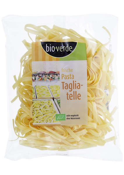 Makaron tagliatelle semolinowy jajeczny świeży 250 g - Bio Verde (BIO)