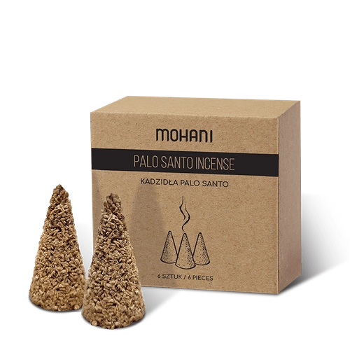 Kadzidełka Stożkowe Palo Santo (6 Szt.) 20 G - Mohani