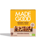 Batoniki granola crunchy z czekoladą i bananem bezglutenowe (6 x 24 g) 144