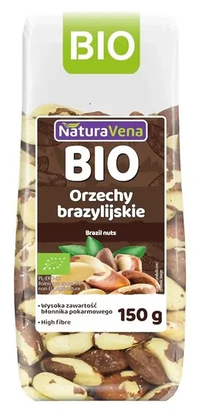 Orzechy brazylijskie 150 g - Naturavena (EKO)