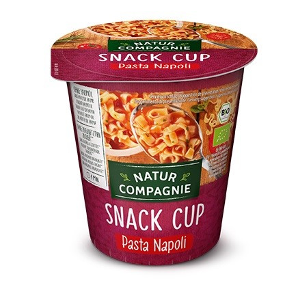 Danie W Kubku Pasta Napoli Bio 59 G  -  NATUR COMPAGNIE