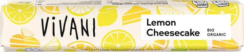 Baton mleczna czekolada z nadzieniem sernik cytrynowy 40 g - Vivani (EKO)