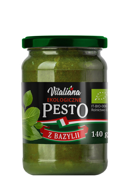 Pesto Bazyliowe 140g - NaturaVena