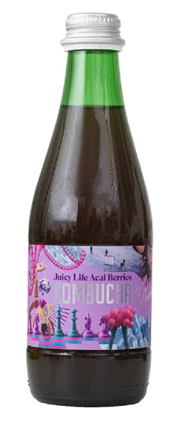 Kombucha jagody acai 330 ml - Kombucha By Laurent (EKO)