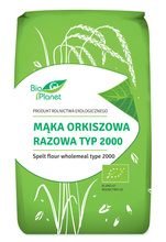 Mąka orkiszowa razowa (typ 2000) 500 g - Bio Planet (BIO)