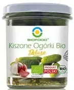 Ogórki kiszone bezglutenowe 320 g - Bio Food (EKO)