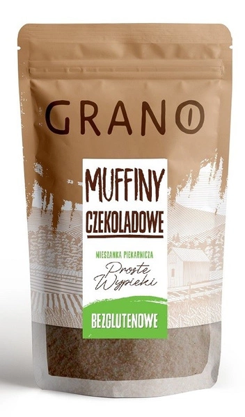 Mieszanka Na Muffiny Czekoladowe Bezglutenowe 500 G - Grano