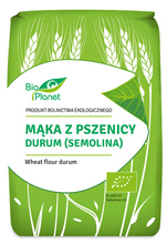 Mąka z Pszenicy Durum (Semolina) 1kg - Bio Planet EKO