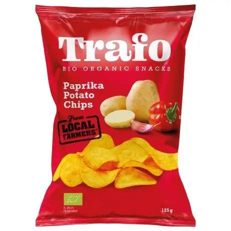Chipsy ziemniaczane paprykowe 125 g - Trafo (EKO)