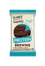 Ciastko Proteinowe O Smaku Brownie Bez Dodatku Cukru Bezglutenowe 40 G  -  DOBRY SQUAD