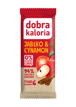 Baton daktylowy jabłko cynamon 35 g -  Dobra Kaloria