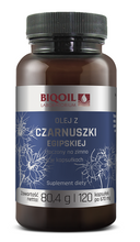 Olej z czarnuszki egipskiej tłoczony na zimno (670 mg) 120 szt. - Biooil