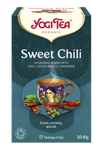 HERBATKA SŁODKIE CHILI (SWEET CHILI) BIO (17 x 1,8 g) 30,6 g - YOGI TEA