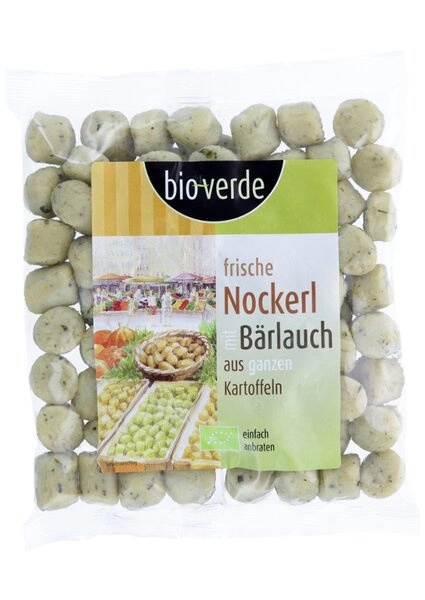 Kopytka Świeże Z Czosnkiem Niedźwiedzim Bio 400 G - Bio Verde