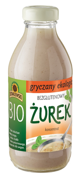 Żurek gryczany bezglutenowy koncentrat 320 ml - Kowalewski (EKO)