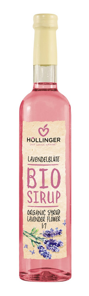 Syrop o smaku lawendy 500 ml - Hollinger (EKO)