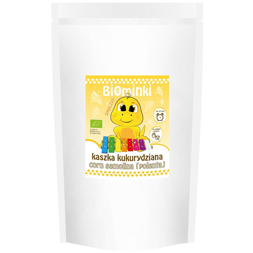 Kaszka kukurydziana bez dodatku cukrów 500 g - Biominki (EKO)