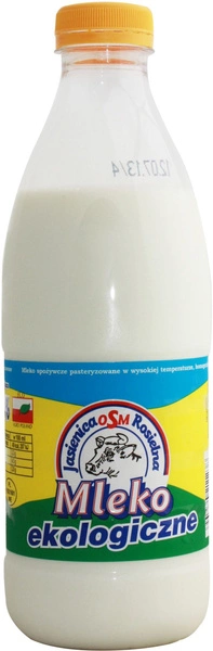 Mleko Świeże 2 % Bio 0,9 L (Butelka)  -  JASIENICA