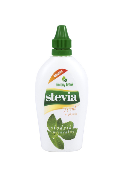 Stewia w Płynie Słodzik Naturalny 75ml - Zielony Listek