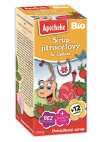 Syrop dla dzieci z babki lancetowatej i dzikiej róży od 1 r. życia 250 g - Apotheke (BIO)