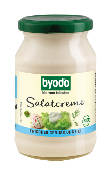 Krem Sałatkowy Wegetariański Bezglutenowy Bio 250 Ml - Byodo