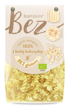 Makaron świderki z białej kukurydzy bezglutenowy 250 g - Bartolini (BIO)