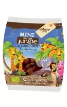 Ciastka herbatniki dla dzieci z czekoladą mini jungle 100 g - Bio Ania (BIO)