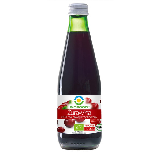 Sok z Żurawiny 300ml - BIO FOOD