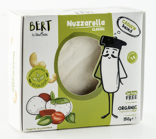 Wegańska alternatywa sera typu mozzarella z orzechów nerkowca 150 g - Bert (EKO)