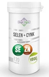 Selen + Cynk 120 szt. (15 Mg + 300 Mcg)  -  SOUL FARM