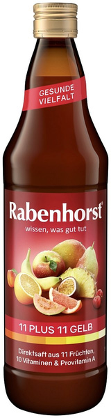 Sok multiwitamina 11 + 11 NFC 750 ml - Rabenhorst