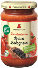 Sos bolognese z soczewicą wegański 340 ml - Zwergenwiese (BIO)