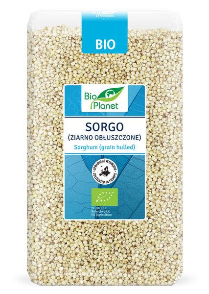 Sorgo Ziarno Obłuszczone 1kg  - Bio Planet