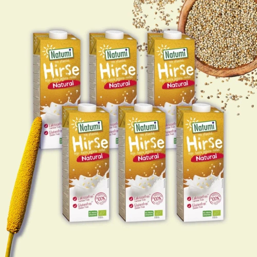 Napój jaglany bez dodatku cukru bezglutenowy 6 x 1 l - Natumi (EKO)