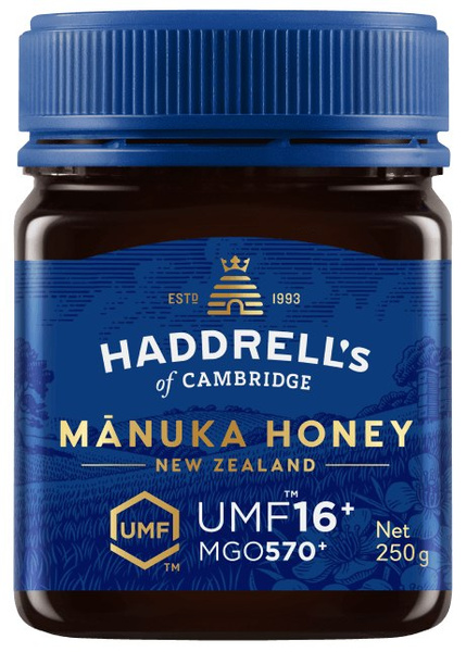 Miód manuka umf 16+ MGO 570+ 250 g - Haddrell'S Of Cambridge