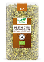 Pestki Dyni Ciemnozielone Europejskie 1kg - Bio Planet - EKO