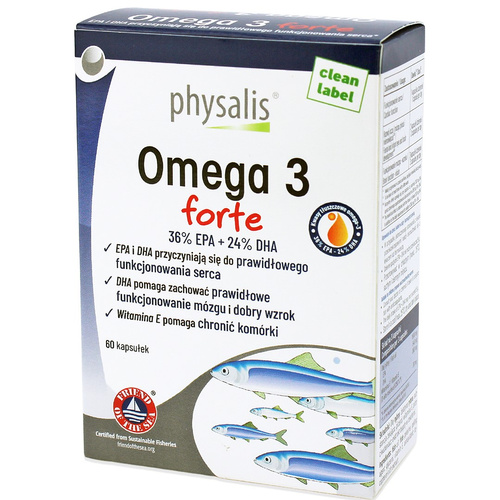 Omega 3 forte 60 szt. - Physalis