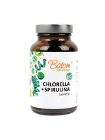 Chlorella i spirulina 240 szt. - Batom (EKO)