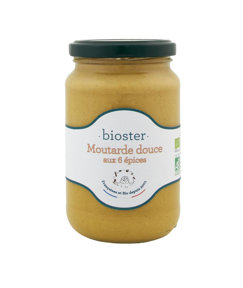 Musztarda z 6 przyprawami 350 g - bioster (EKO)