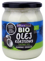 Olej kokosowy bezwonny rafinowany 465 ml - Naturavena (EKO)
