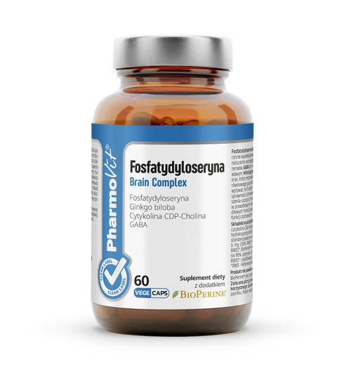 Fosfatydyloseryna brain complex bezglutenowa 60 szt. - Pharmovit