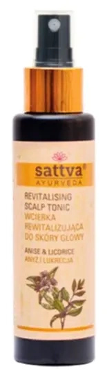Wcierka do skóry głowy rewitalizująca anyż lukrecja 100 ml - Sattva